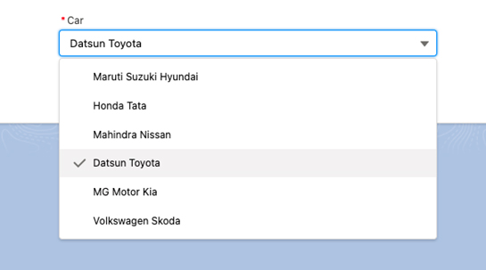 Salesforce Picklist dependencies in LWC without Apex