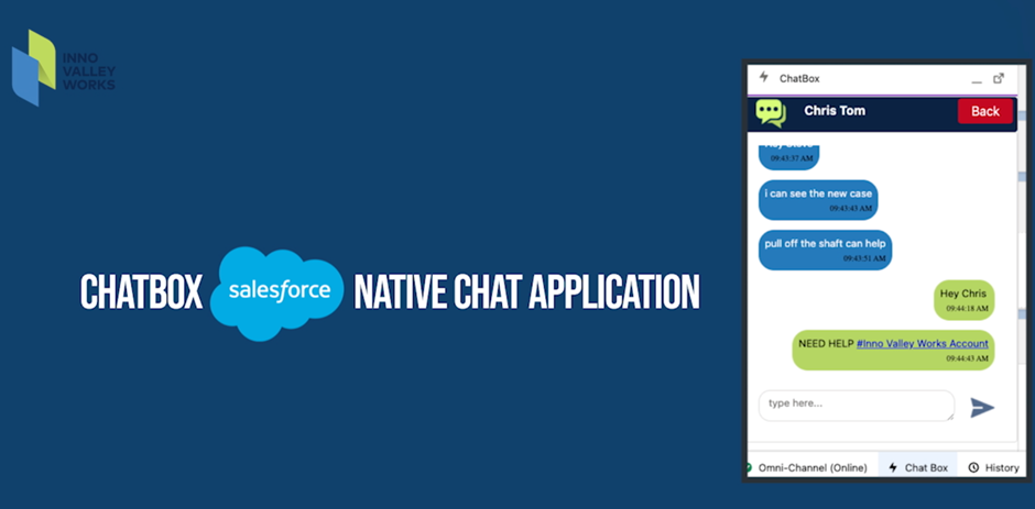 ChatBox - Salesforce Native chat application