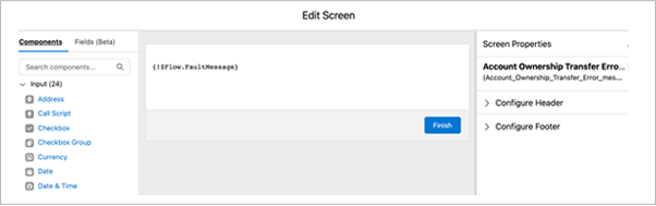 Transfer Record Owners via Screen Flows