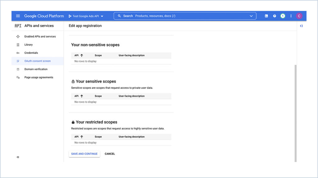 Google Ads API Integration