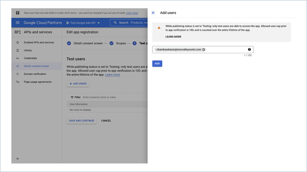 Google Ads API Integration