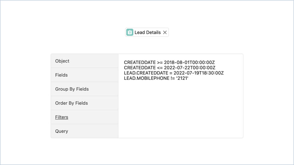 SOQL Query Generation