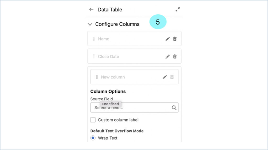 Data Table In Flow