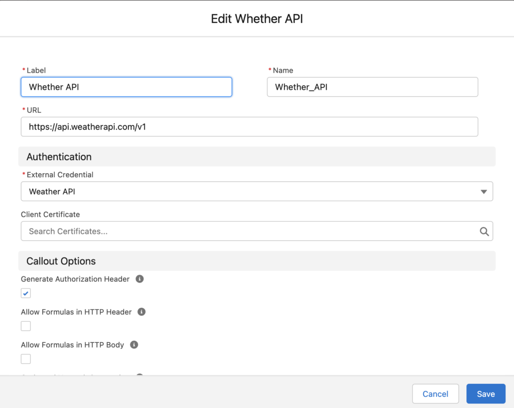 HTTP Callout Using Lightning Flow