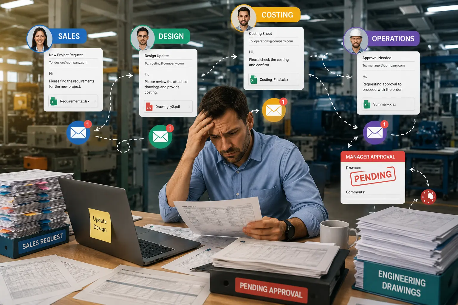 Manual-Handoffs Salesforce for Manufacturing